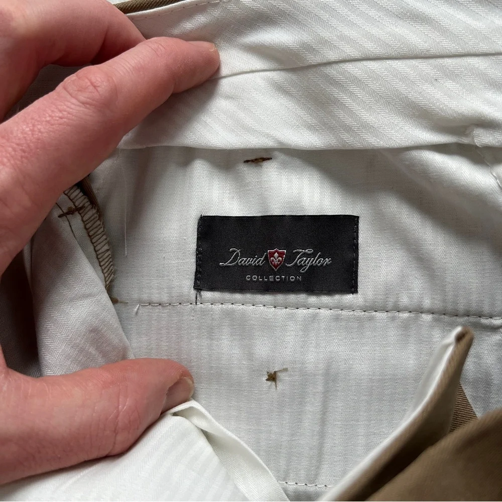David Taylor Dress Pants Mens Slacks